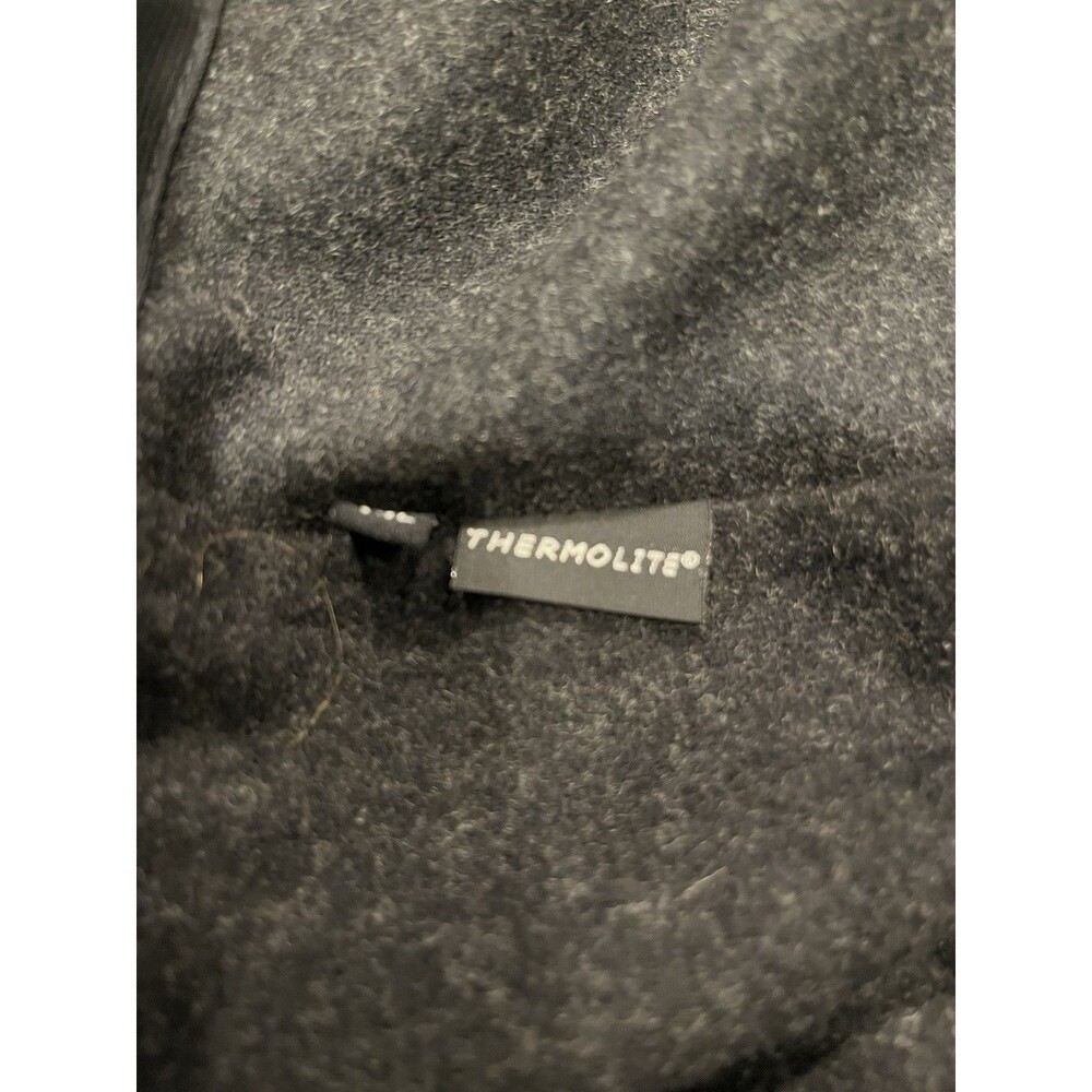 Calvin Klein Men's Black Trench Coat 44 L Thermolite Removable Liner Model Blend - Picture 7 of 12